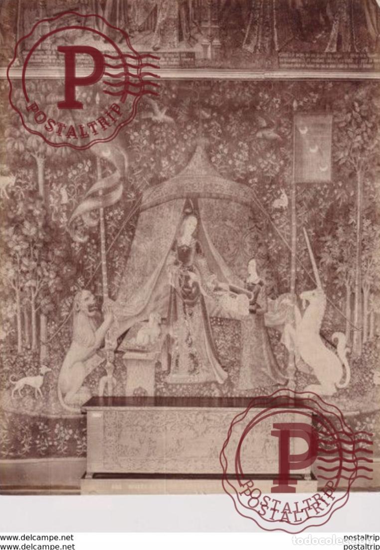 Fotograf&iacute;a antigua: MUSEE DE CLUNY TAPICCERIE 27*21CM PHOTOGRAPHIE