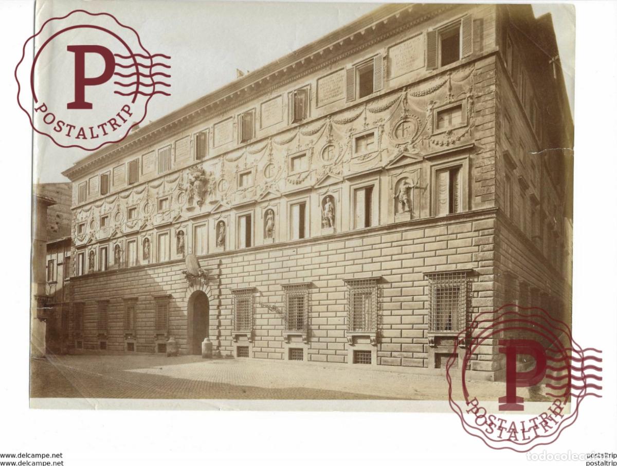 Photographie ancienne: ROMA ITALY ITALIA +-1890 25*19CM PHOTOGRAPHIE