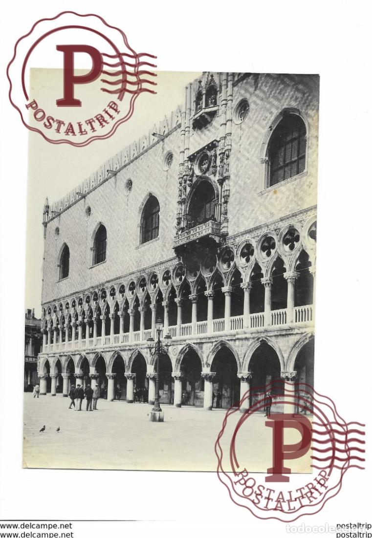 Fotograf&iacute;a antigua: ITALY ITALIA VENICE VENICIA Palais des Doges 22*16CM PHOTOGRAPHIE