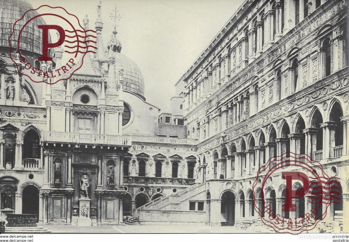 Fotograf&iacute;a antigua: 1909 ITALIA ITALY venise palais des doges VENICE 12*17CM PHOTOGRAPHIE