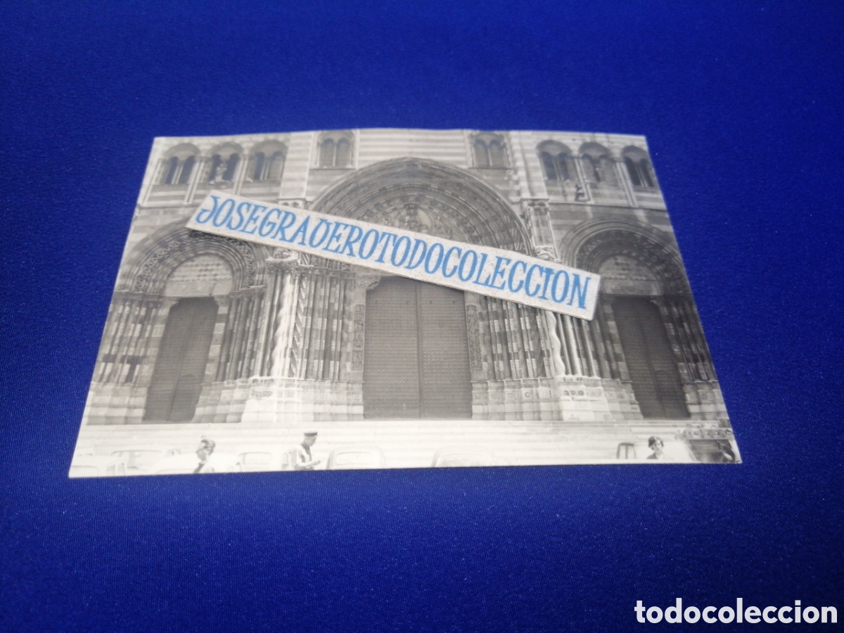 Fotograf&iacute;a antigua: GENOVA (ITALIA) CATEDRAL DE SAN LORENZO FOTOGRAF&Iacute;A ANTIGUA SIGLO PASADO