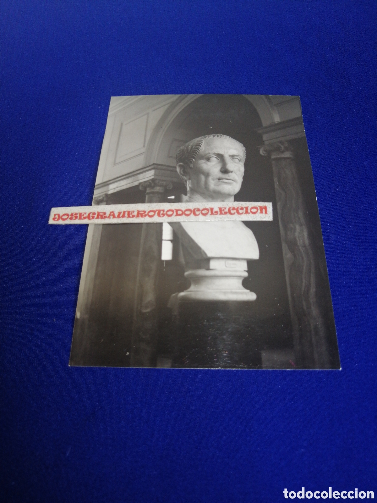 Fotograf&iacute;a antigua: NAPOLES (ITALIA) JULIO C&Eacute;SAR - MUSEO ARQUEOL&Oacute;GICO FOTOGRAF&Iacute;A ANTIGUA SIGLO