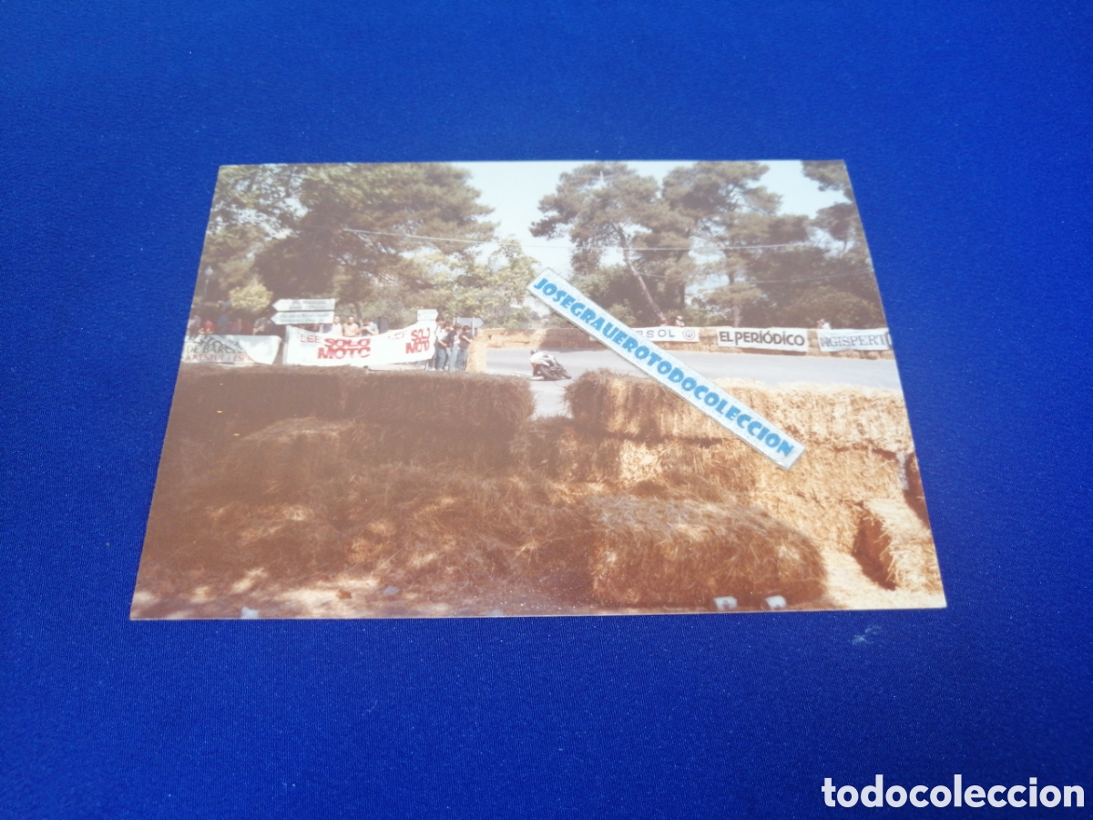 Fotograf&iacute;a antigua: MOTOCICLISMO - MONTJUIC 1982 - FOTOGRAF&Iacute;A ANTIGUA SIGLO PASADO
