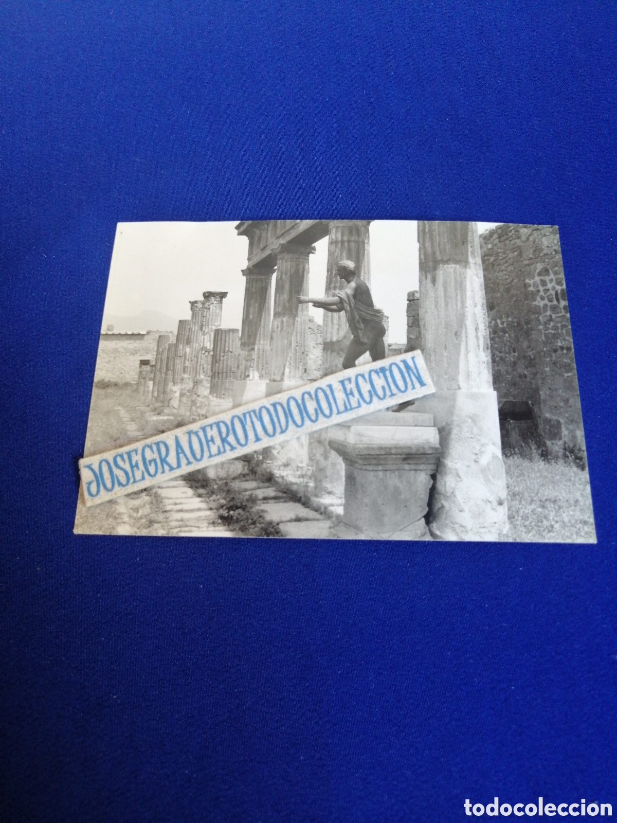 Fotograf&iacute;a antigua: NAPOLES) (ITALIA) POMPEYA FOTOGRAF&Iacute;A ANTIGUA SIGLO PASADO