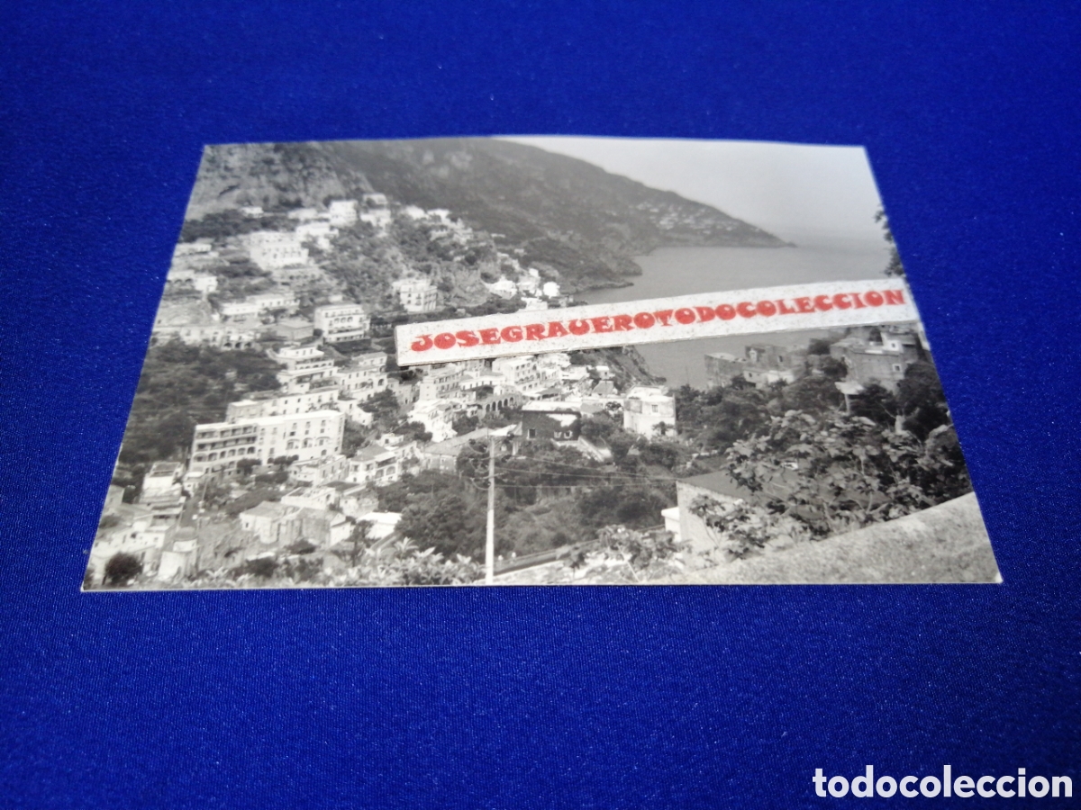 Fotograf&iacute;a antigua: POSITANO (CAMPANIA ) ITALIA FOTOGRAF&Iacute;A ANTIGUA SIGLO PASADO