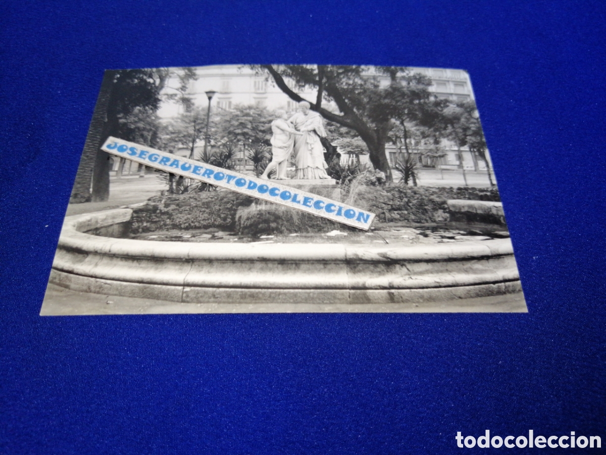 Fotograf&iacute;a antigua: NAPOLES (ITALIA) FONTANA DI LUCIO PAPIRIO FOTOGRAF&Iacute;A ANTIGUA SIGLO PASADO