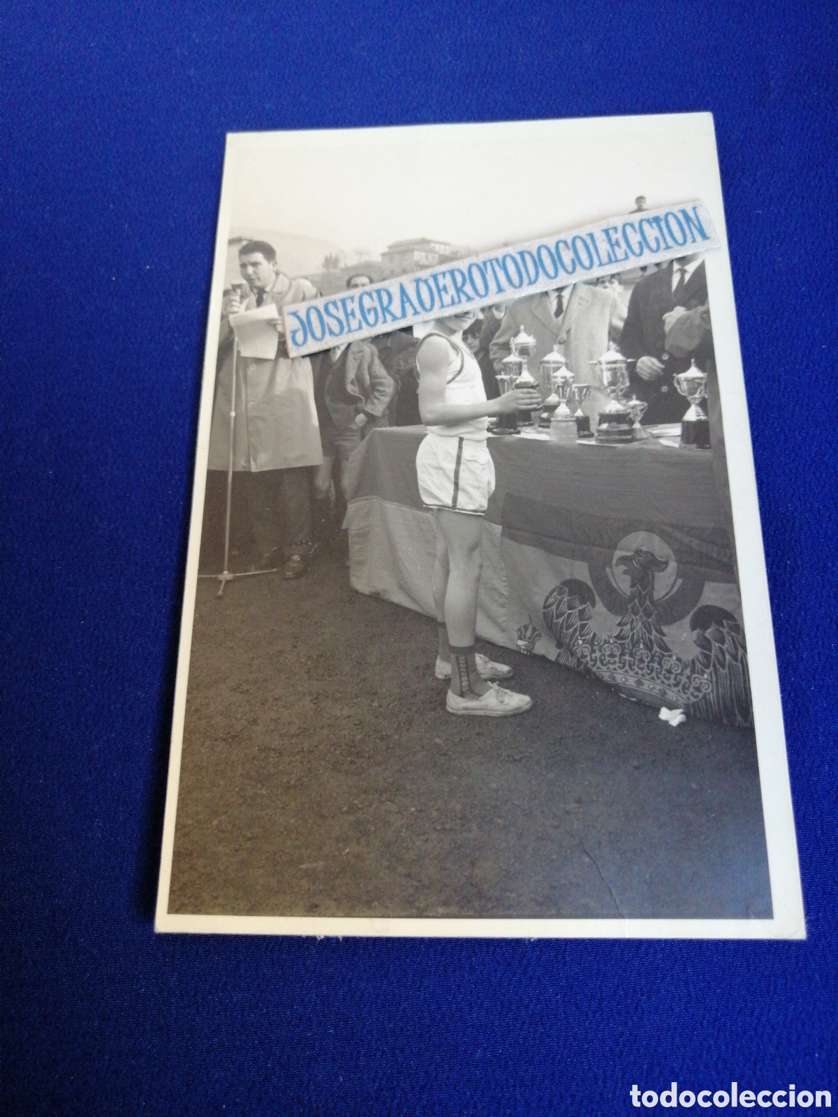 Fotograf&iacute;a antigua: 1&deg;CROSS DE SANTA BARBARA - CONSEJO DEPORTIVO DE HULLERAS DEL TURON 2-1-1966 (ASTURIAS)
