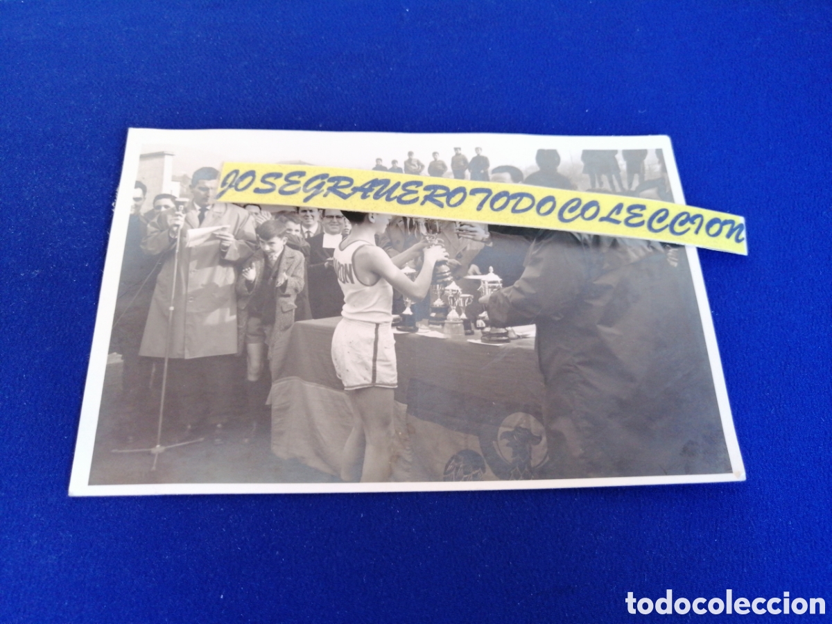 Fotograf&iacute;a antigua: 1&deg;CROSS DE SANTA BARBARA - CONSEJO DEPORTIVO DE HULLERAS DEL TURON 2-1-1966 (ASTURIAS)