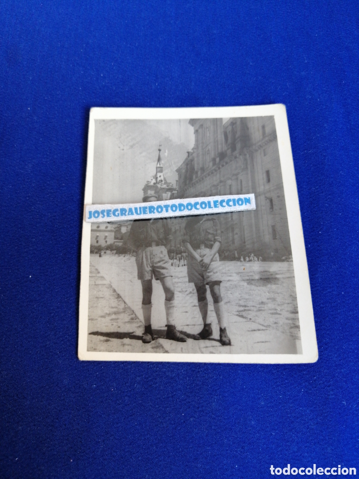 Fotograf&iacute;a antigua: FRENTE DE JUVENTUDES DE FALANGE FOTOGRAF&Iacute;A ANTIGUA SIGLO PASADO