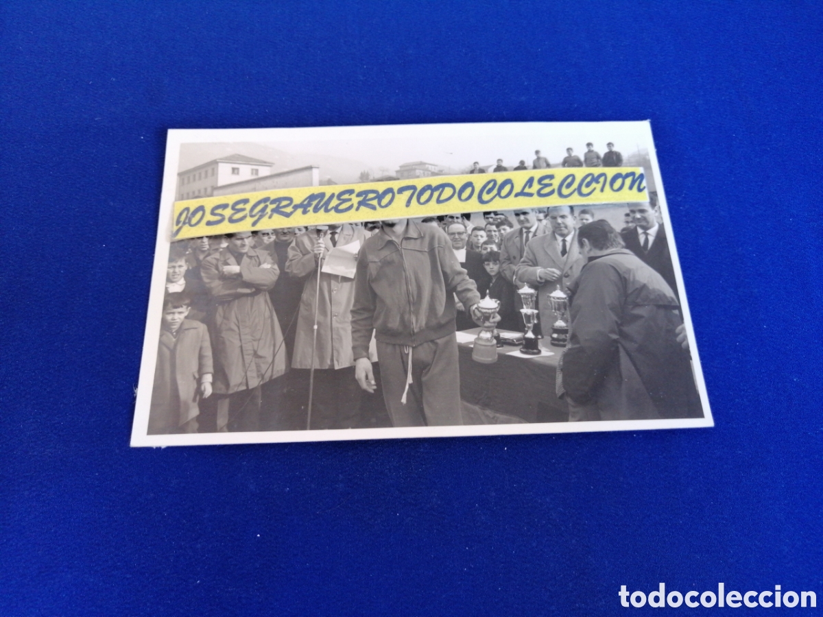 Fotograf&iacute;a antigua: 1&deg; CROSS DE SANTA BARBARA CONSEJO DEPORTIVO DE TURON SELLO FOTOGR&Aacute;FICO FOTO MU&Ntilde;IZ (TURON)