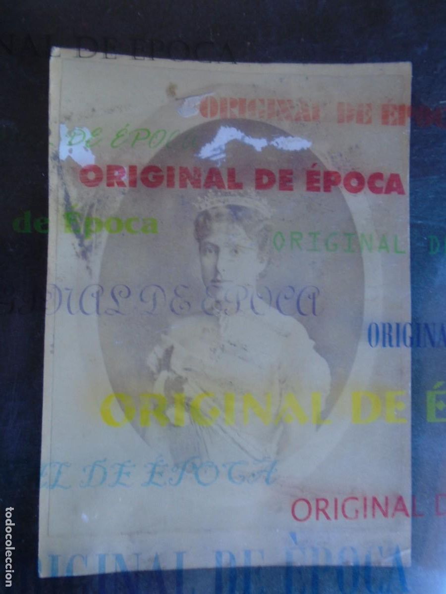 Fotograf&iacute;a antigua: (FOT-260907)FOTOGRAFIA ALBUMINA DE Mar&iacute;a de las Mercedes de Orleans y Borb&oacute;n