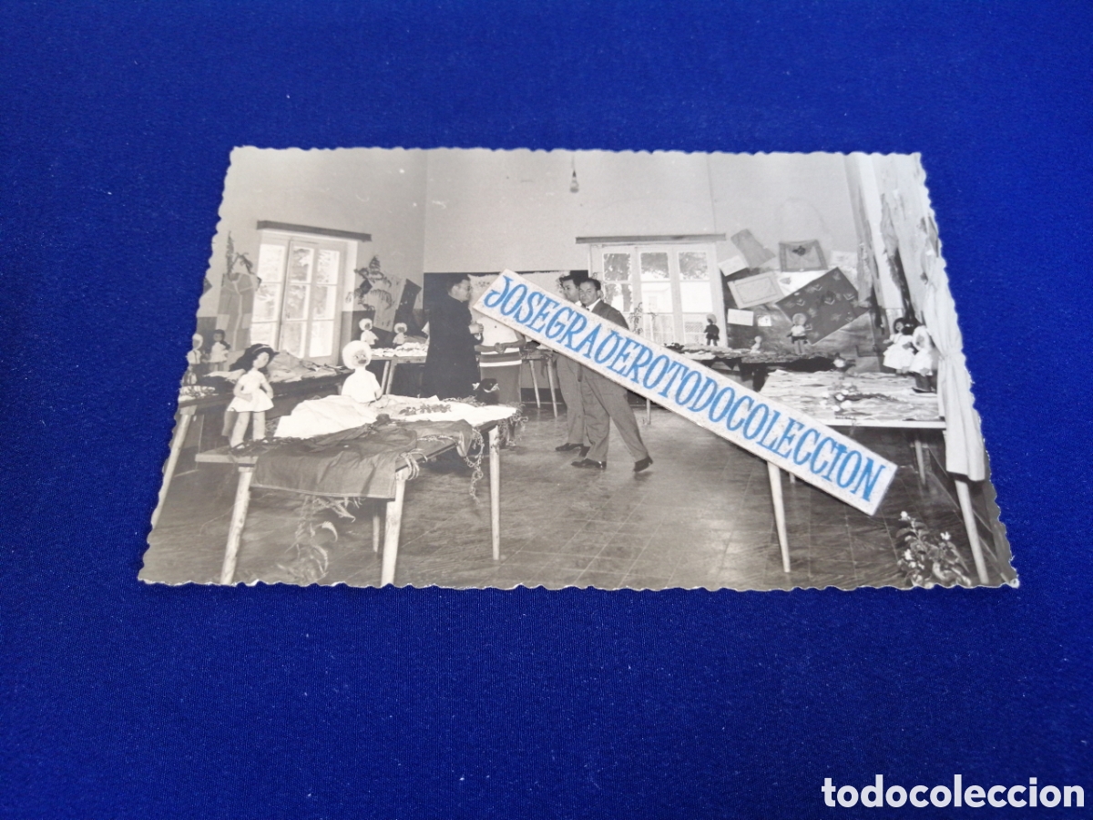 Fotograf&iacute;a antigua: ESCUELA HOGAR CURSO 1963- 64 (TURON) SELLO FOTOGR&Aacute;FICO FOTO MU&Ntilde;IZ (VISTAALEGRE) TURON - ASTURIAS