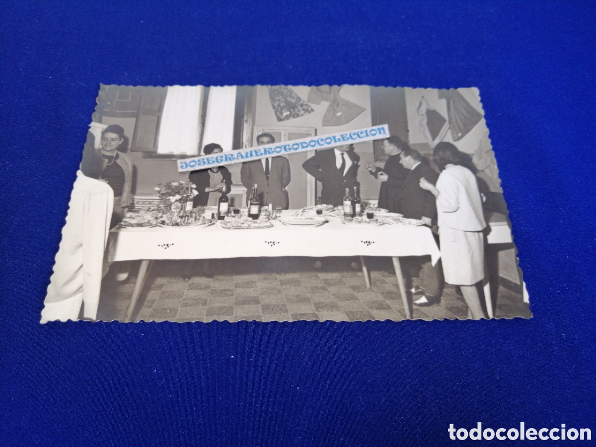 Fotograf&iacute;a antigua: ESCUELA HOGAR CURSO 1963- 64 (TURON) SELLO FOTOGR&Aacute;FICO FOTO MU&Ntilde;IZ (VISTAALEGRE) TURON - ASTURIAS