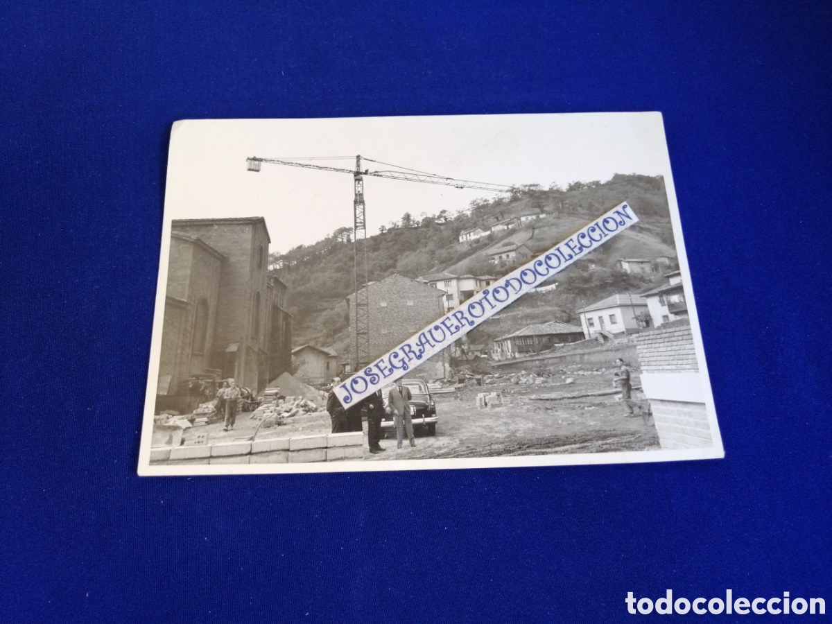Fotograf&iacute;a antigua: VALLE DEL TURON (MIERES) ASTURIAS FOTOGRAF&Iacute;A ANTIGUA SIGLO PASADO SELLO FOTOGR&Aacute;FICO DE MIERES