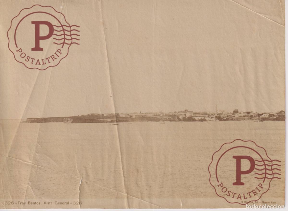 Fotograf&iacute;a antigua: ARGENTINA. FRAY BENTOS. VISTA GENERAL. FOTOGRAFIA ANTES 1900. EUGENIO WIDMAYER. CORRIENTES 20X14CM A