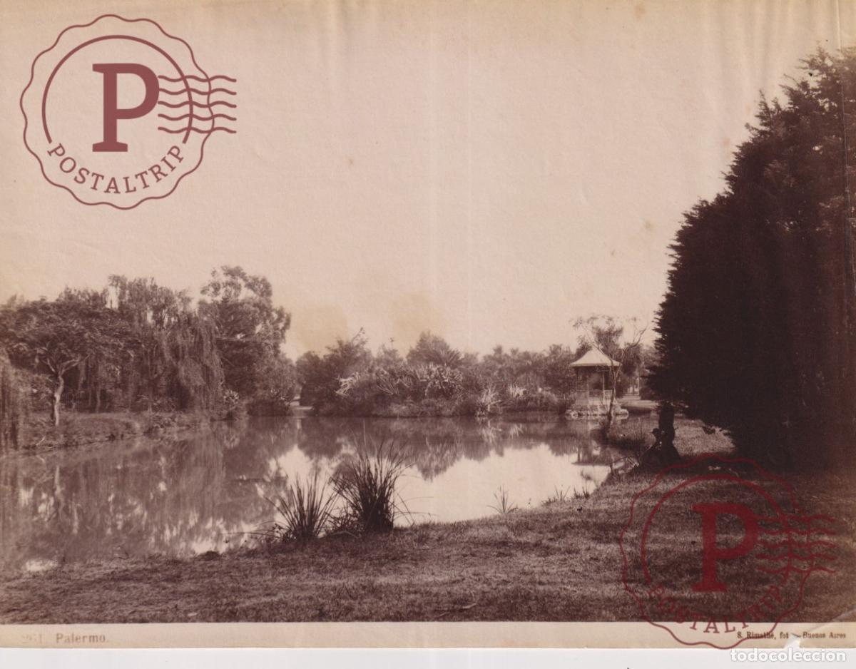 Fotograf&iacute;a antigua: ARGENTINA. FOTO ANTIGUA ANTES 1900 PALERMO BUENOS AIRES FOTOGRAFO SAMUEL RIMATHE. SELLO WILDMAYER 20