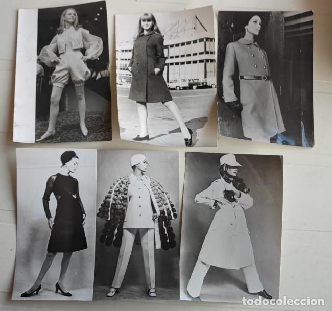 Fotograf&iacute;a antigua: LOTE DE 6 FOTOGRAFIAS DE MODELOS, CONCURSO EN DUSSELDORF O VIENA 1968, 12 X 8,5 CM LAS MAYORES
