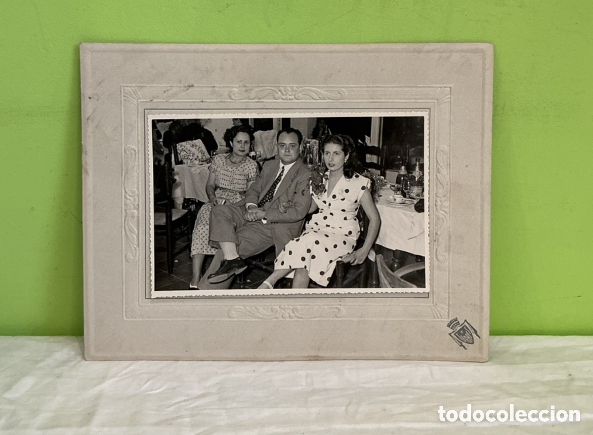 Fotografia antica: Fotograf&iacute;a de banquete &ndash; Fotos Torres, Barcelona &ndash; A&ntilde;os 50 aprox.