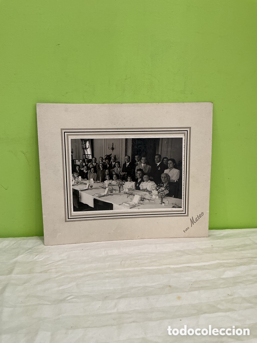 Alte Fotografie: Fotograf&iacute;a de primera comuni&oacute;n &ndash; Foto Mateo, Barcelona, 1942
