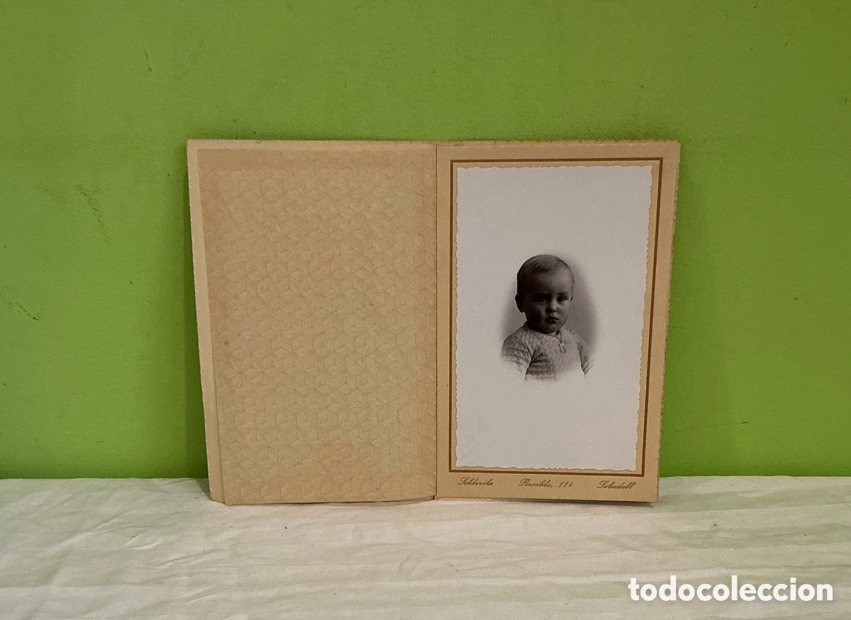 Photographie ancienne: Retrato infantil &ndash; Albert Rif&aacute;, Sabadell, a&ntilde;os 20&ndash;30