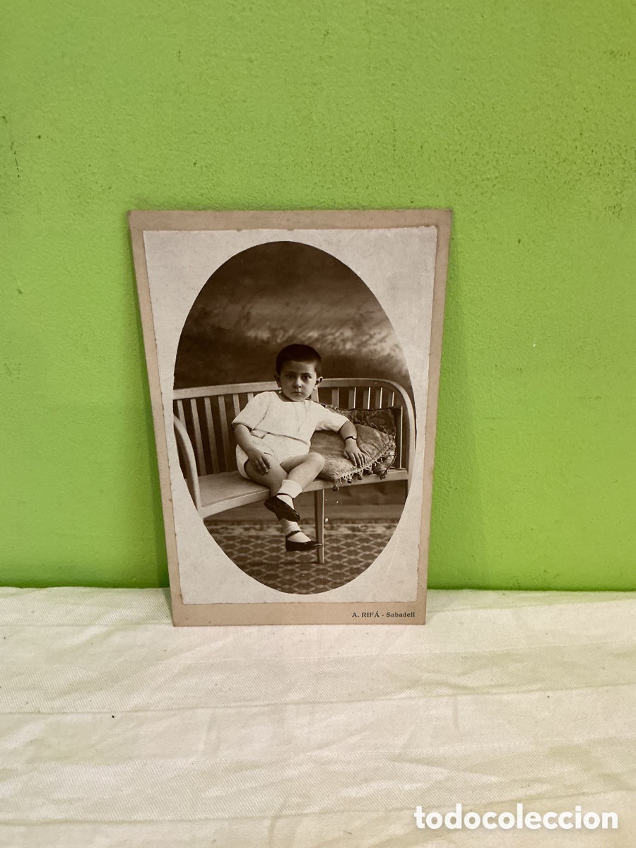 Antique Photography: Retrato infantil &ndash; Albert Rif&aacute;, Sabadell, a&ntilde;os 20&ndash;30 aprox.