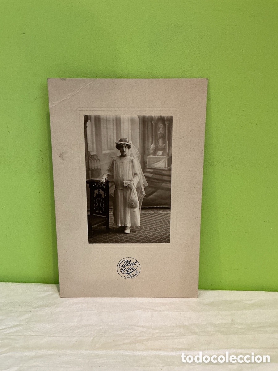 Antique Photography: Primera comuni&oacute;n &ndash; Albert Rif&agrave;, Sabadell, a&ntilde;os 20&ndash;30 aprox.