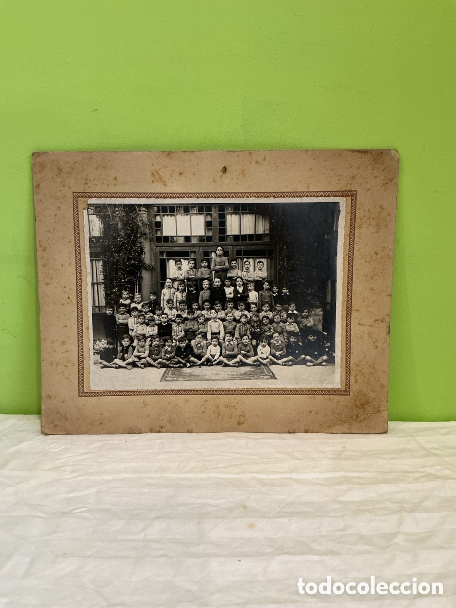 Fotografia antica: Fotograf&iacute;a antigua escolar con maestra, a&ntilde;os 1920&ndash;1940