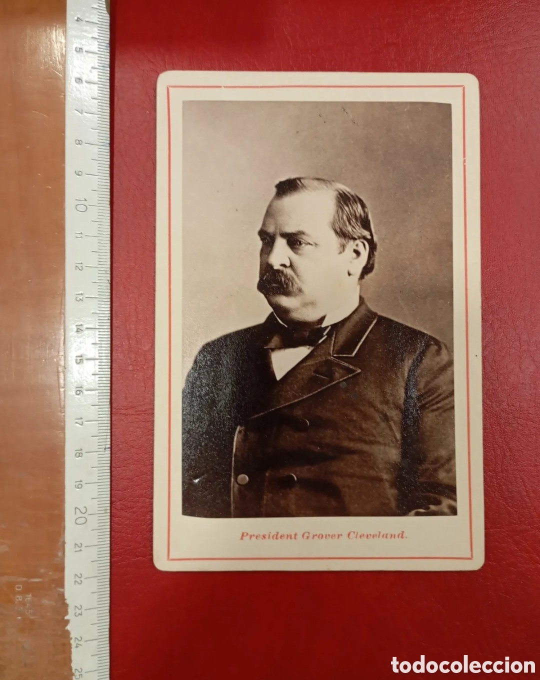 Fotograf&iacute;a antigua: ANTIGUA FOTOGRAF&Iacute;A DEL PRESIDENTE DE LOS ESTADOS UNIDOS GROVER CLEVELAND