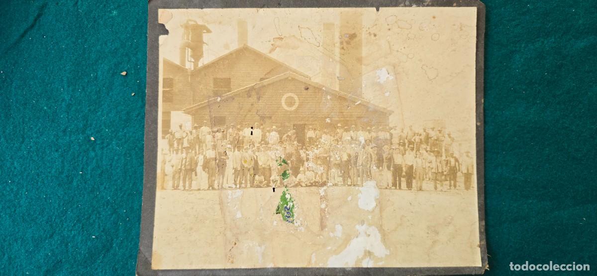 Fotografia antica: FOTOGRAFIA INGENIO AZUCARERO LAS CA&Ntilde;AS (1900s) G&Uuml;INES - PROV. DE MAYABEQUE - CUBA