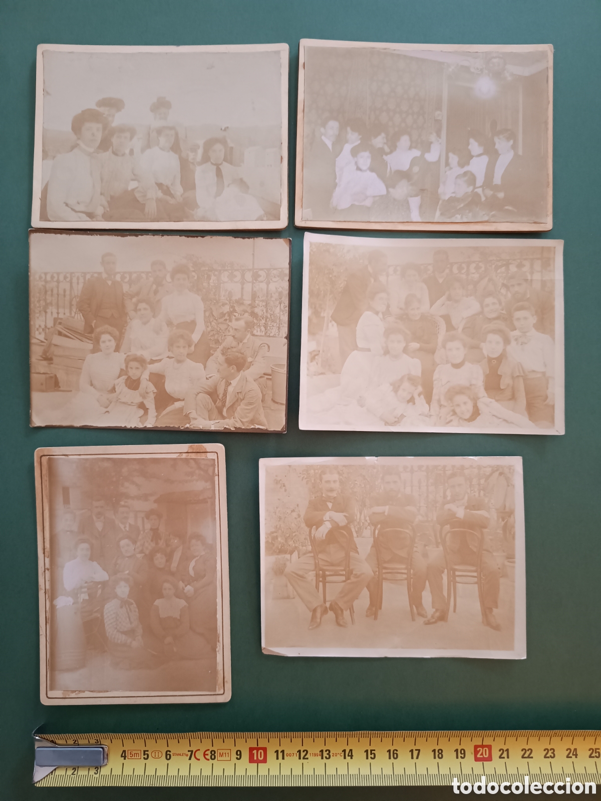 Alte Fotografie: 6 FOTOGRAF&Iacute;AS - FINALES S.XIX