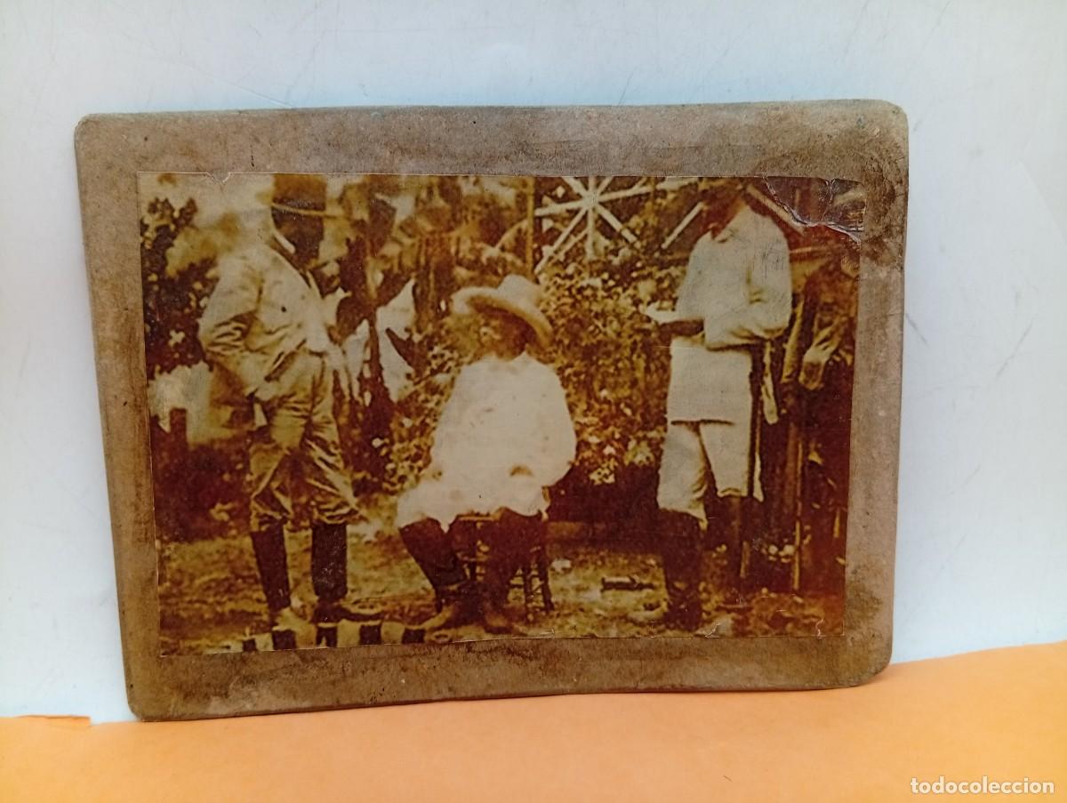Antique Photography: FOTOGRAFIA ALBUMINA. EL MAYOR GENERAL CALISTO GARCIA Y OTROS PERSONAJES. VER FOTOS.