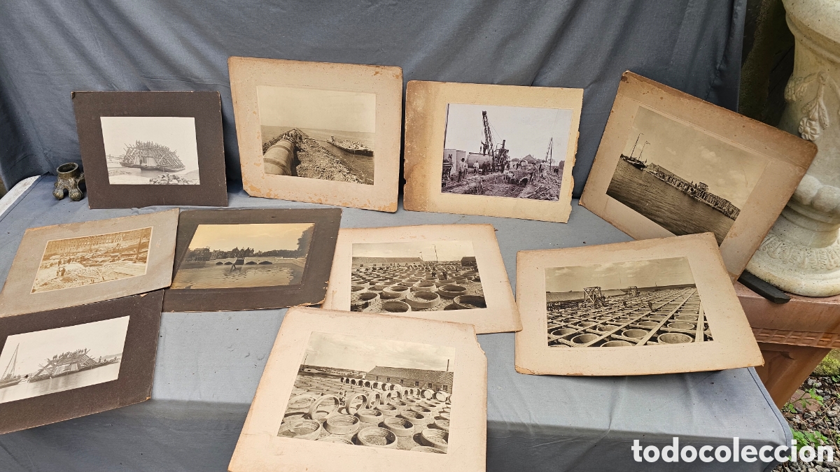 Fotograf&iacute;a antigua: Lote de fotos antiguas de &Aacute;msterdam / Pa&iacute;ses Bajos