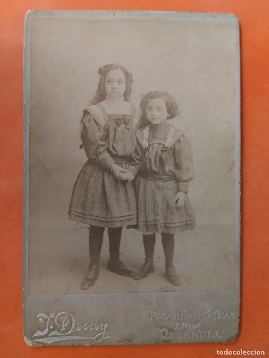 Fotograf&iacute;a antigua: FOTO NI&Ntilde;AS. J. DERREY VALENCIA.