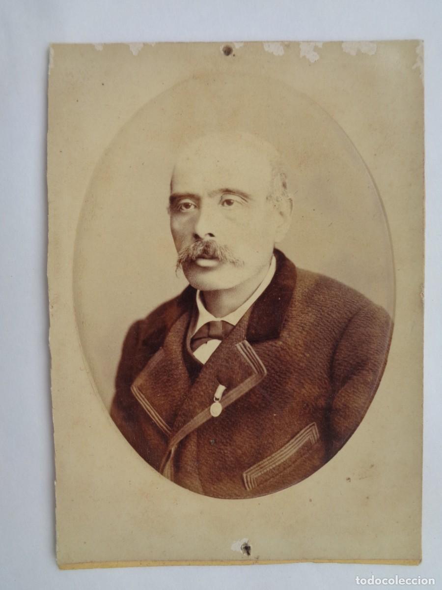 Fotograf&iacute;a antigua: FOTO DE ESTUDIO DE CABALLERO DEL SIGLO XIX. DE F. AMAYRA Y CIA , SUCESORES DE JULI&Aacute; , MADRID