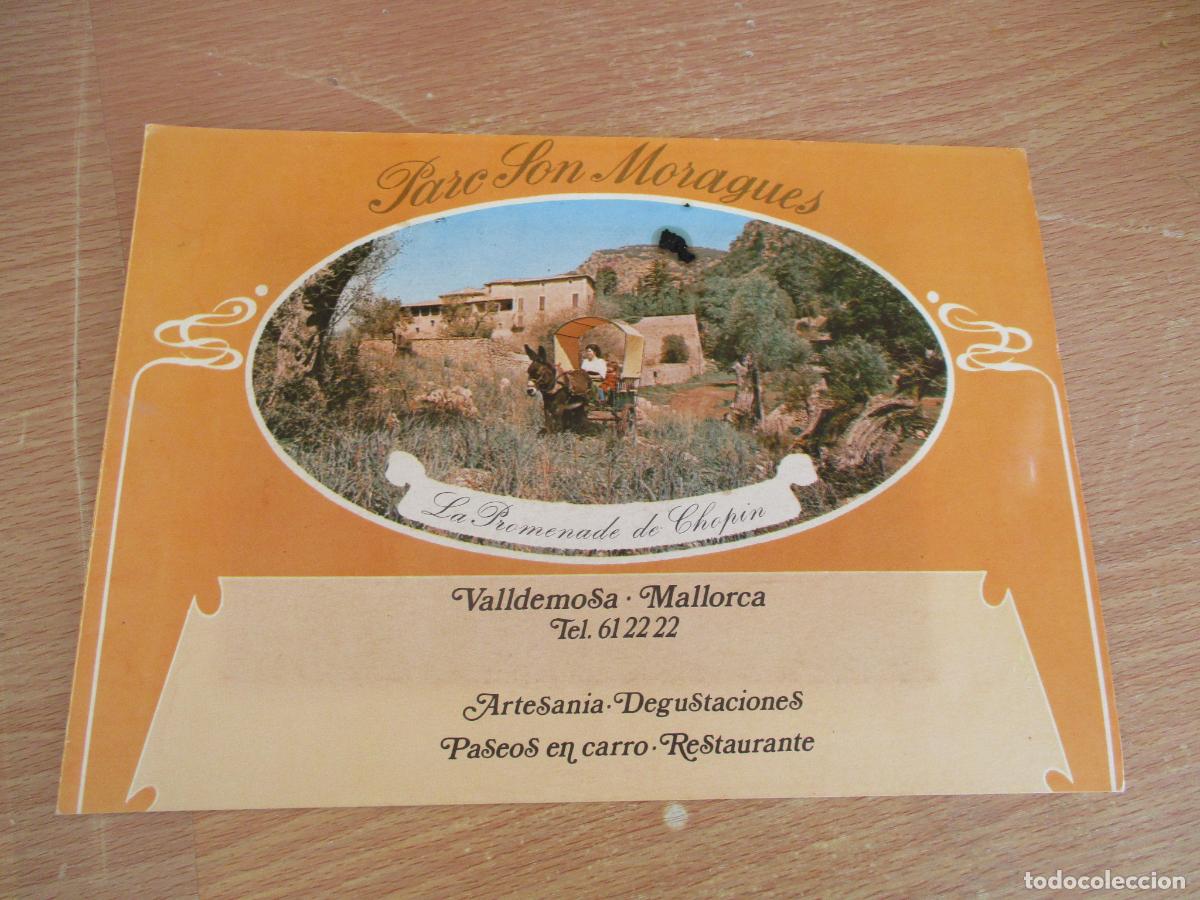Fotograf&iacute;a antigua: FOTO: VALLDEMOSA- MALLORCA- CARPETA ( 15.5 X 21 CM.) CON FOTOGRAF&Iacute;A- S/F.