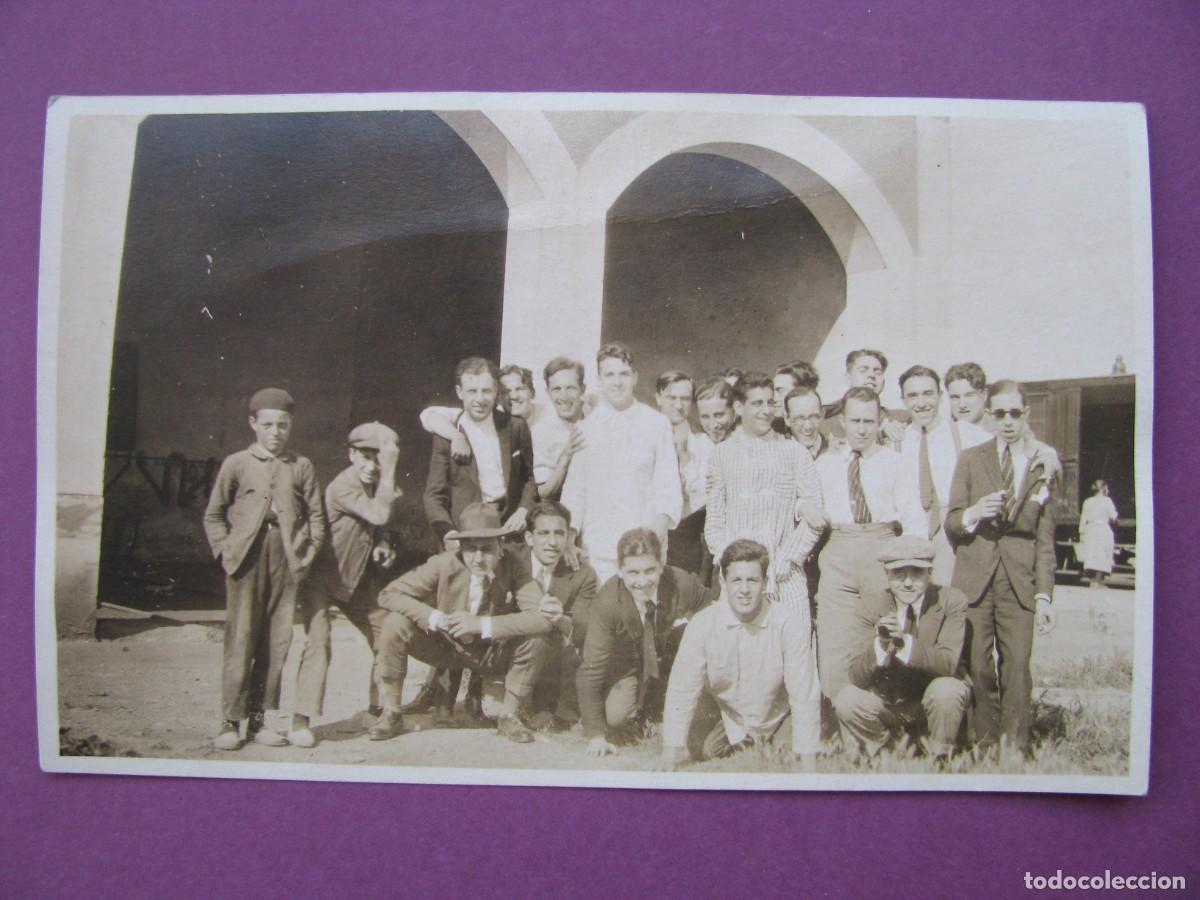 Fotograf&iacute;a antigua: ANTIGUA FOTO. GRUPO DE HOMBRES. A&Ntilde;OS 1920-30. 13,5X8,5 CM