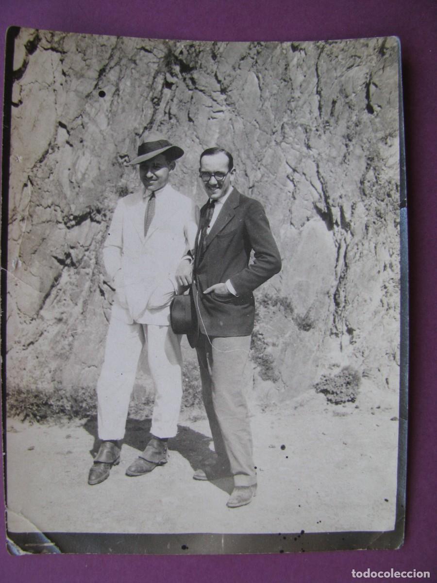 Fotograf&iacute;a antigua: ANTIGUA FOTO. HOMBRES. A&Ntilde;OS 1920-30. 10,5X8 CM
