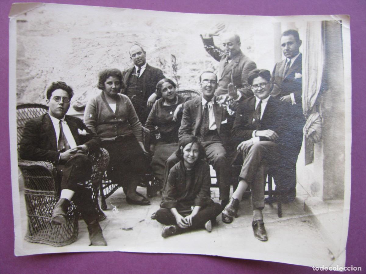 Fotograf&iacute;a antigua: ANTIGUA FOTO. GRUPO PERSONAS. A&Ntilde;OS 1920-30. 11,5X8,5 CM