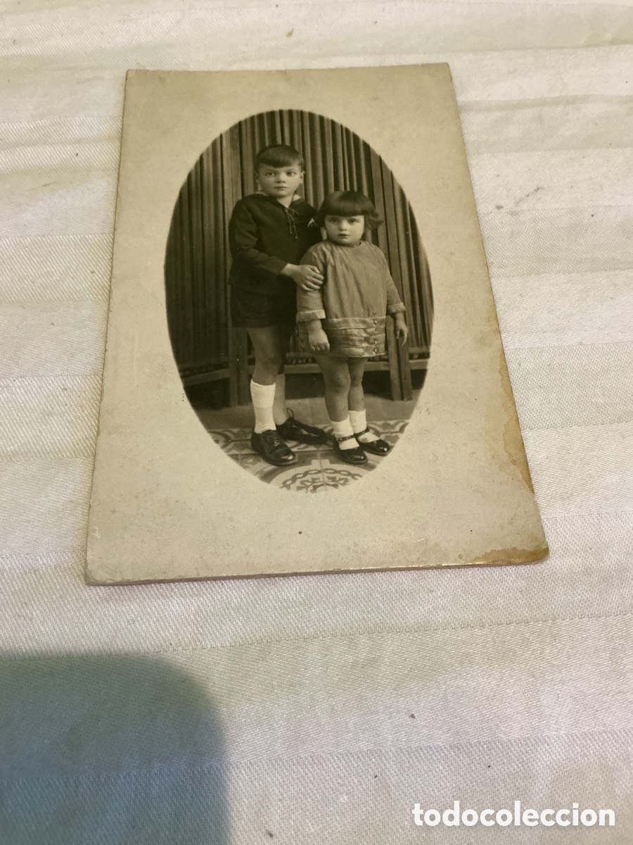 Fotograf&iacute;a antigua: Fotograf&iacute;a infantil. Manuel Aloy, Manresa. A&ntilde;os 20&ndash;30.