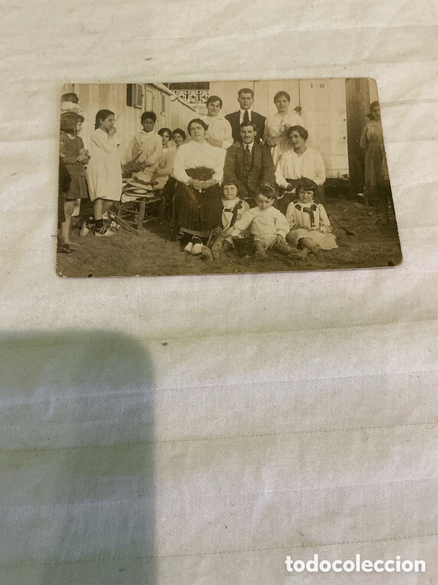 Fotograf&iacute;a antigua: Fotograf&iacute;a postal de grupo. Foto Llopis, San Sebasti&aacute;n. 1917.