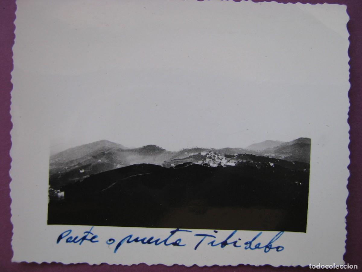 Fotograf&iacute;a antigua: FOTO DE BARCELONA. PARTE OPUESTA DE TIBIDABO. A&Ntilde;OS C. 1930. 7,5X6 CM. PAPEL AGFA LUPEX.