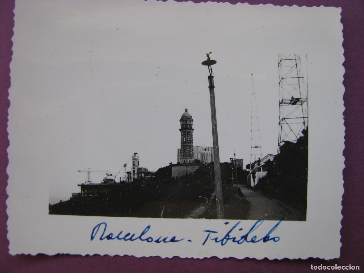 Fotograf&iacute;a antigua: FOTO DE BARCELONA. TIBIDABO. A&Ntilde;OS C. 1930. 7,5X6 CM. PAPEL AGFA LUPEX.