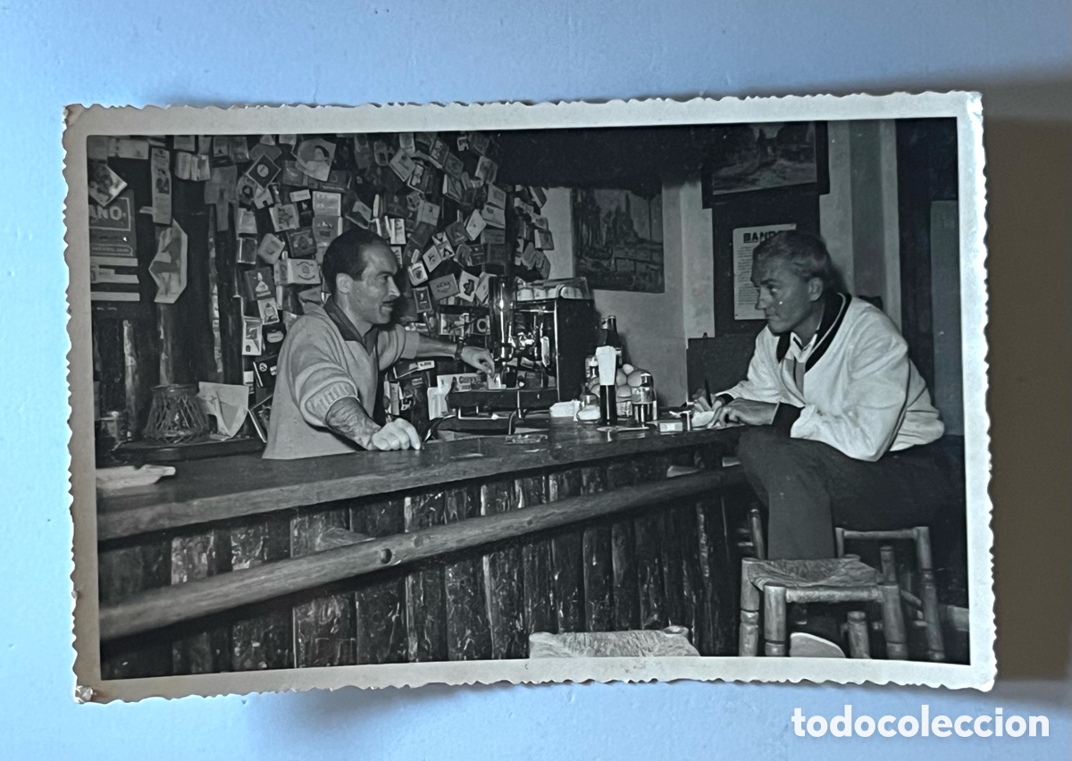Fotograf&iacute;a antigua: SITGES - BAR COMOD&Iacute;N - CAMBRER, ANY 1959