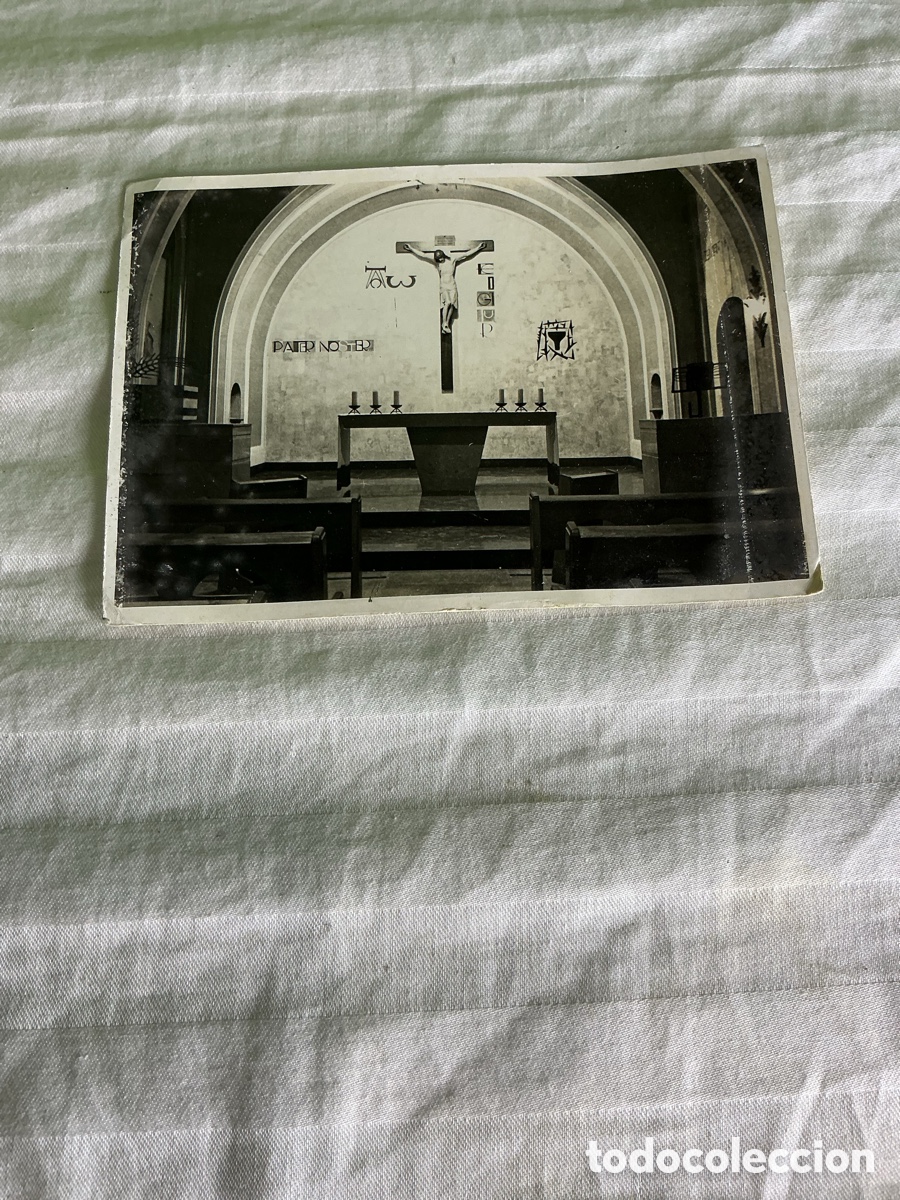 Fotograf&iacute;a antigua: Postal Hostalets de Baleny&agrave;. Casa de Ejercicios Marcos Casta&ntilde;er. Fotos Pujol.
