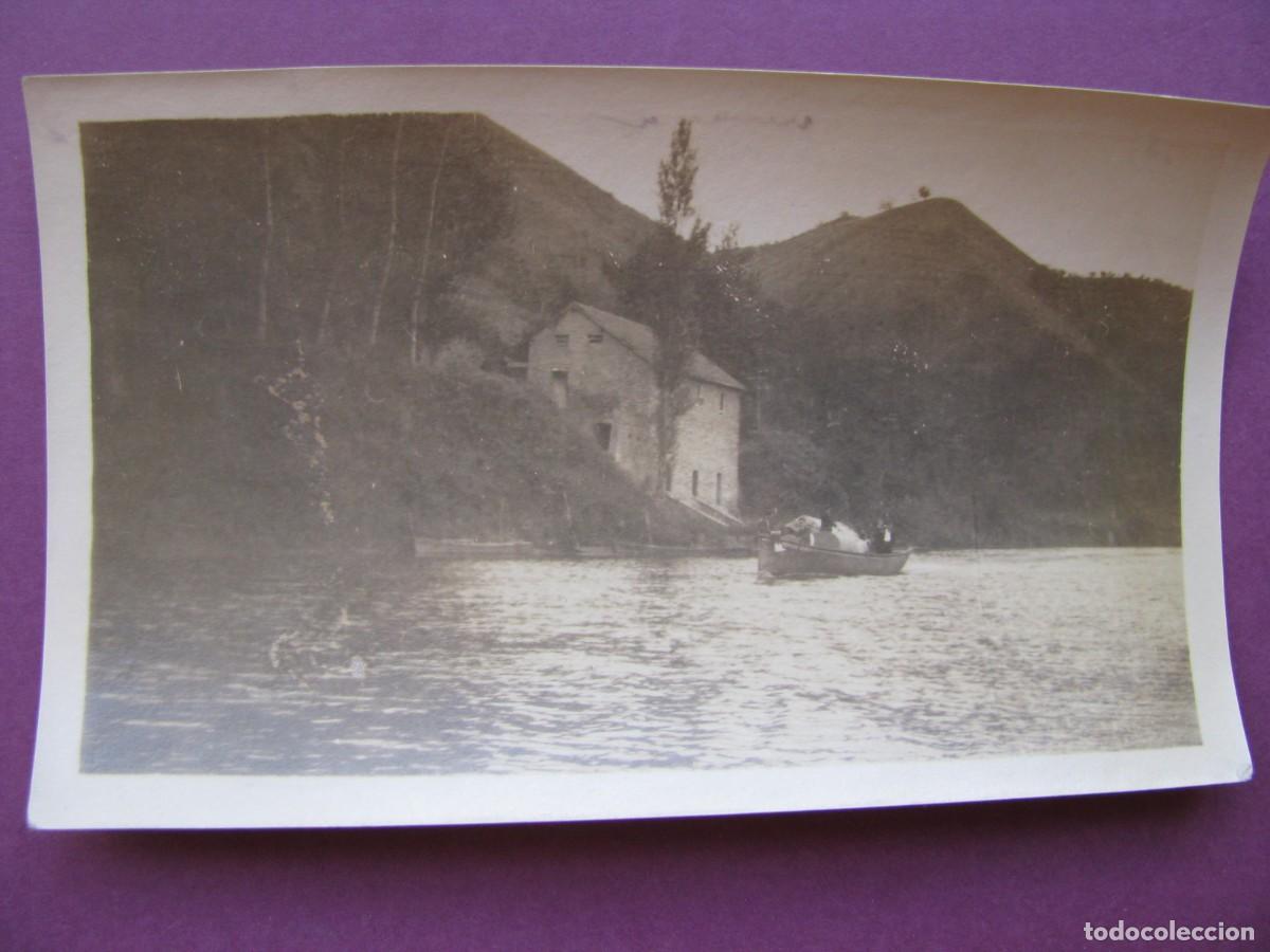 Fotograf&iacute;a antigua: FOTO ORIGINAL DEL A&Ntilde;O 1922. 11X6,5 CM. FABRICA CEMENTOS EZQUIOGA RIO UROLA