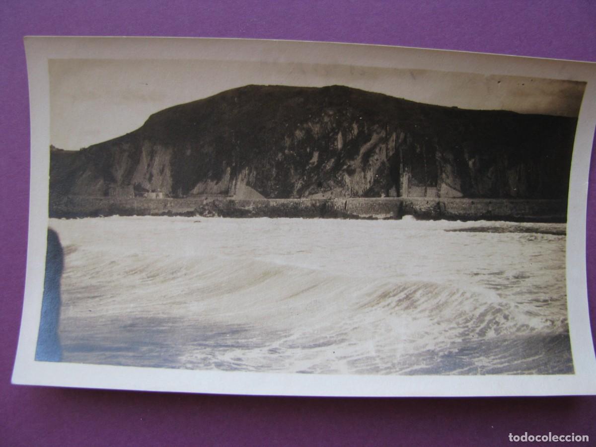 Fotograf&iacute;a antigua: FOTO ORIGINAL DEL A&Ntilde;O 1922. 11X6,5 CM. ZUMAYA, CARRETERA GETARIA DESDE ROMPEOLAS