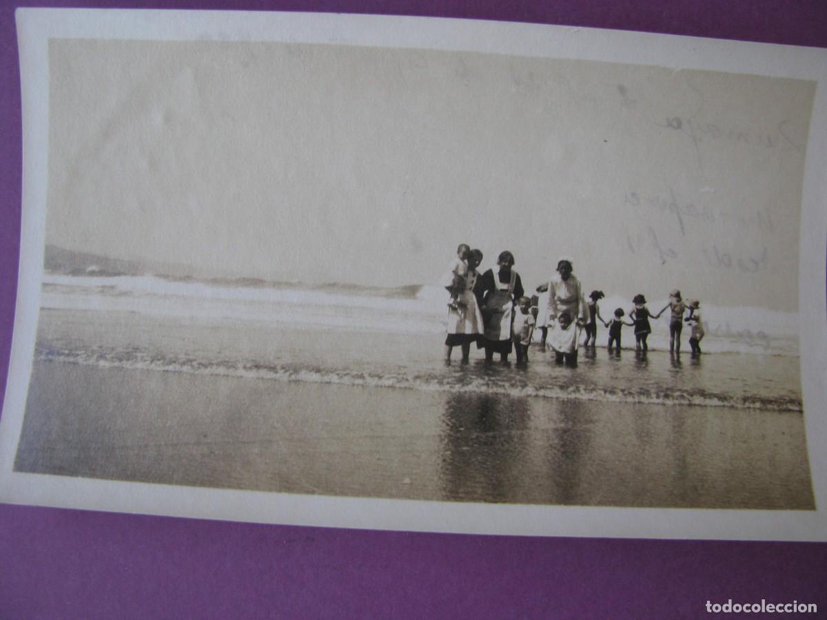 Fotograf&iacute;a antigua: FOTO ORIGINAL DEL A&Ntilde;O 1922. 11X6,5 CM. ZUMAYA, PLAYA