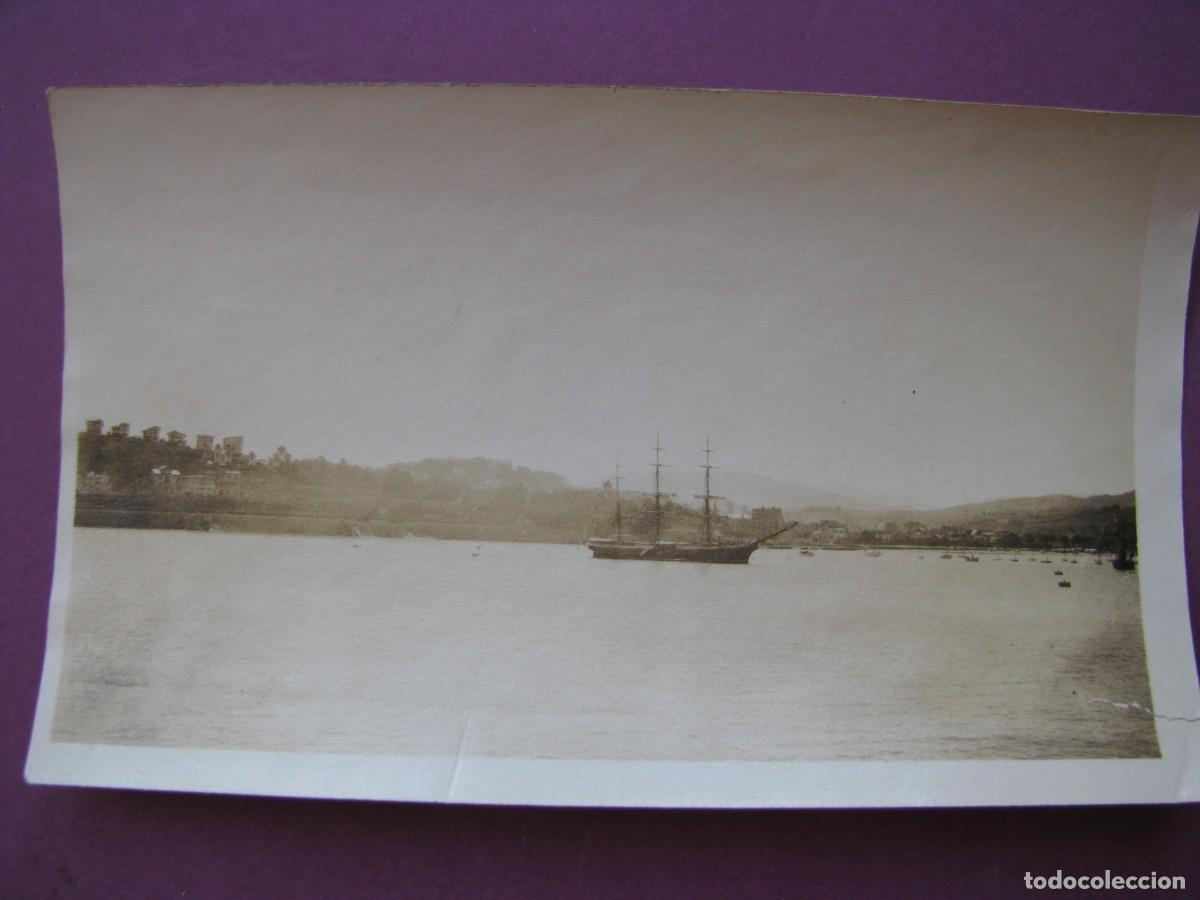 Fotograf&iacute;a antigua: FOTO ORIGINAL DEL A&Ntilde;O 1922. 11X6,5 CM. SAN SEBASTIAN.