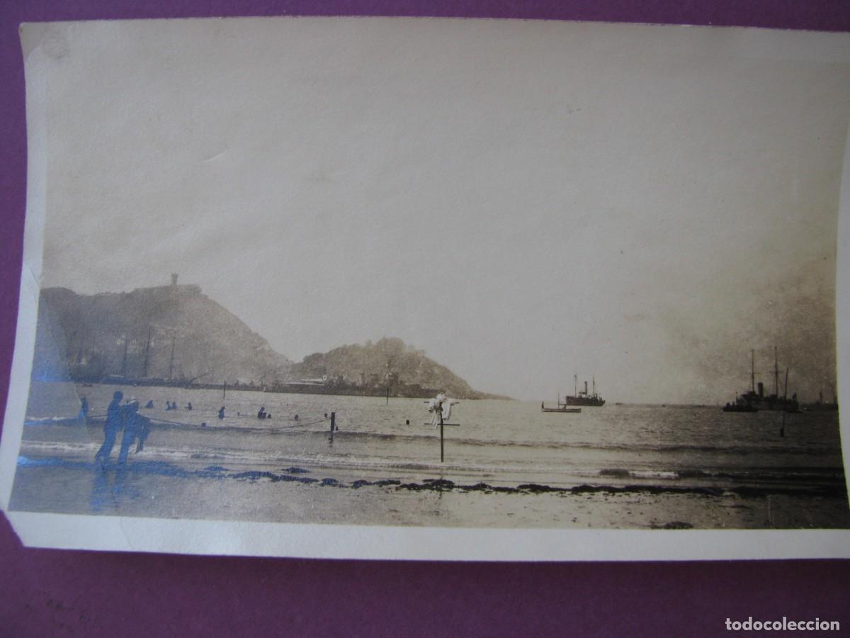 Fotograf&iacute;a antigua: FOTO ORIGINAL DEL A&Ntilde;O 1922. 11X6,5 CM. SAN SEBASTIAN.