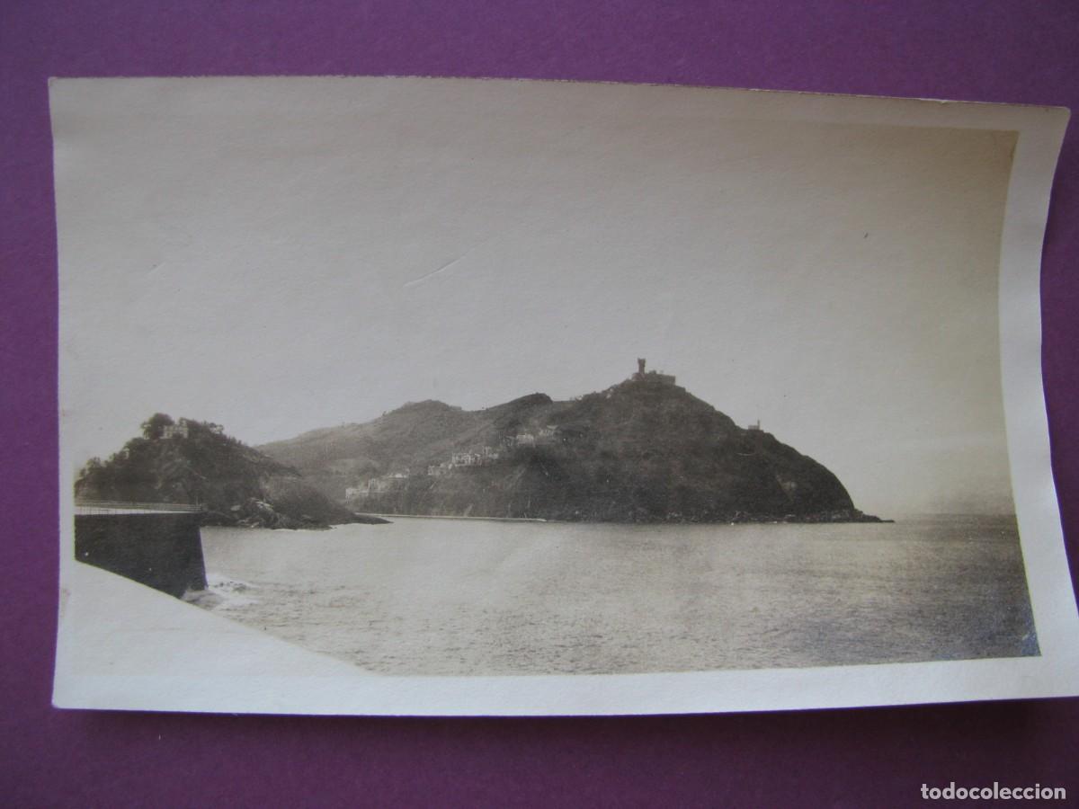 Fotograf&iacute;a antigua: FOTO ORIGINAL DEL A&Ntilde;O 1922. 11X6,5 CM. SAN SEBASTIAN.